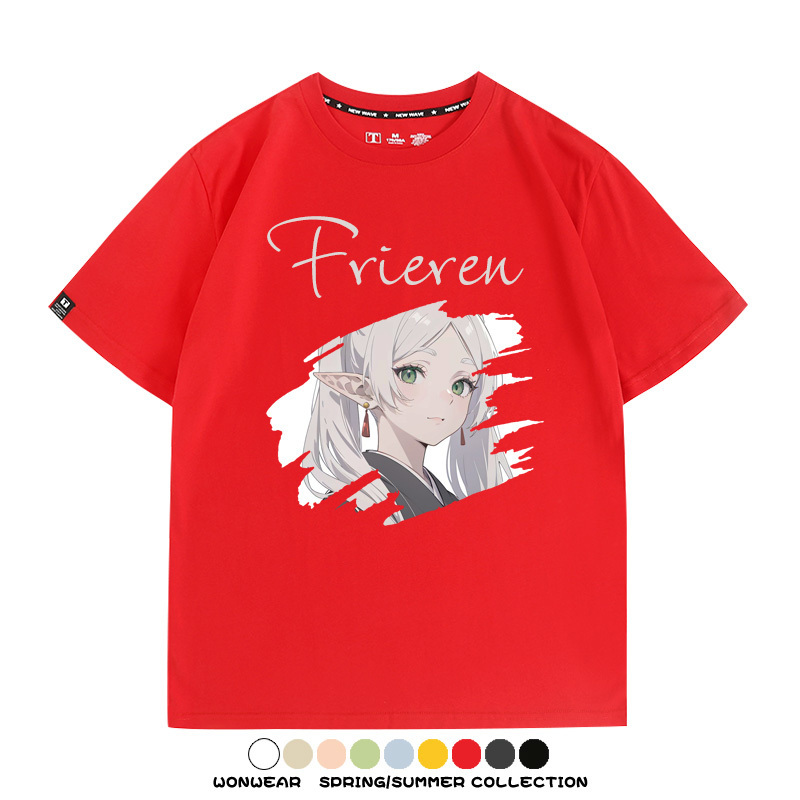 葬送的芙莉蓮Frieren 親子情侶裝寬鬆短袖T