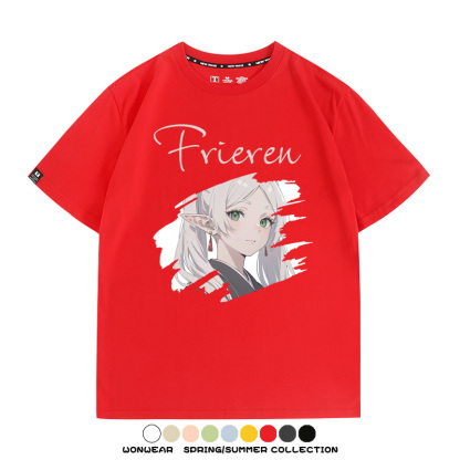 葬送的芙莉蓮Frieren 親子情侶裝寬鬆短袖T