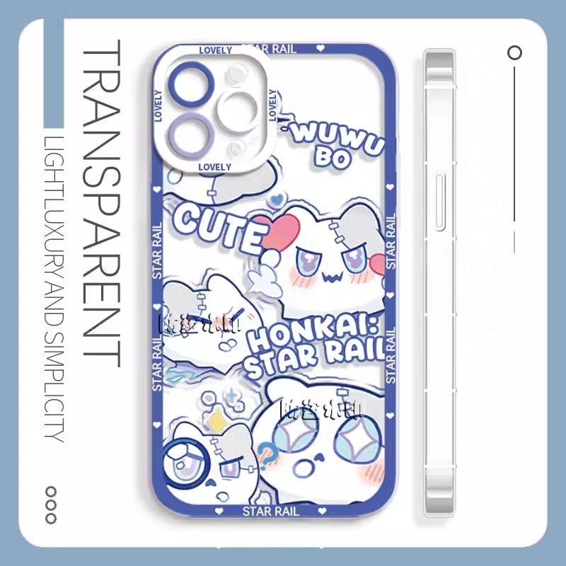 蘋果 系列崩壞星穹鐵道 天使眼透明防摔軟殼