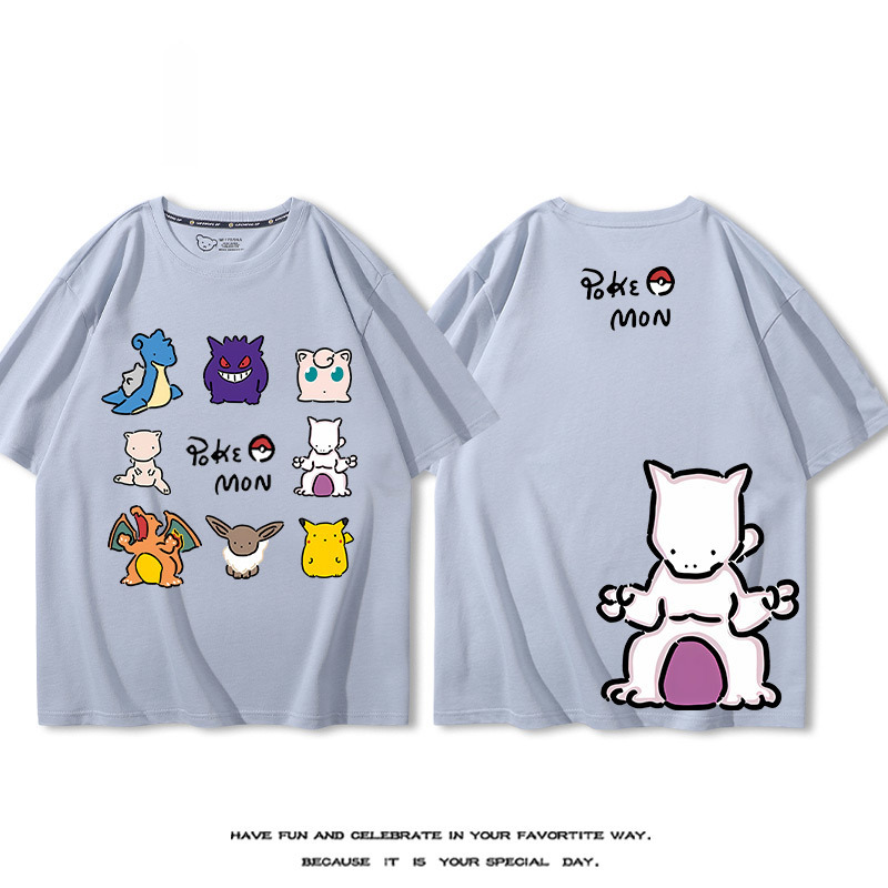 精靈寶可夢 2024親子情侶男女同款 T恤