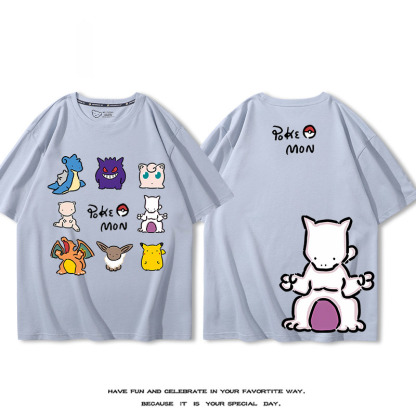 精靈寶可夢 2024親子情侶男女同款 T恤