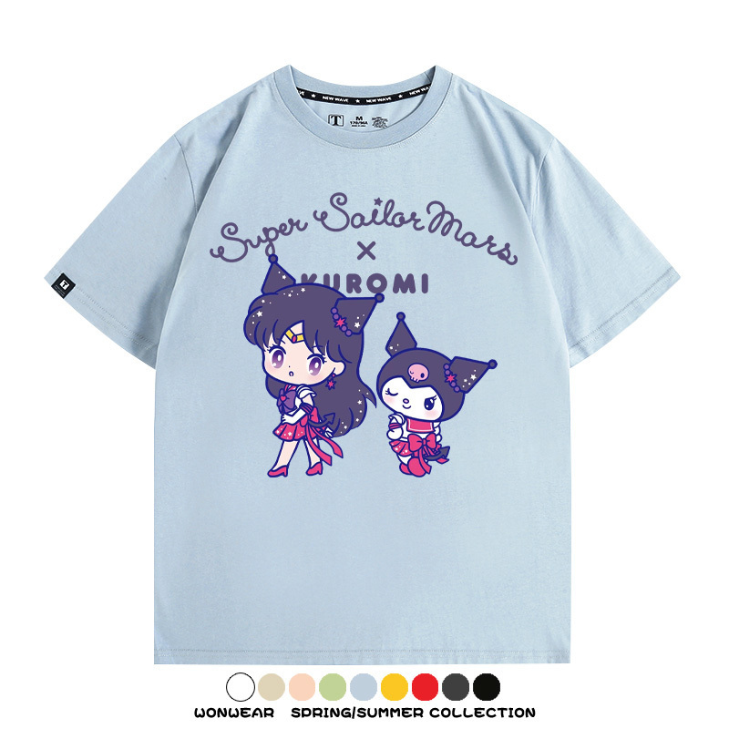 美少女戰士聯名三麗鷗周邊短袖T恤