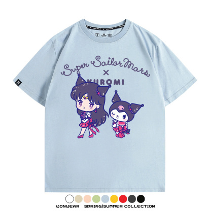 美少女戰士聯名三麗鷗周邊短袖T恤