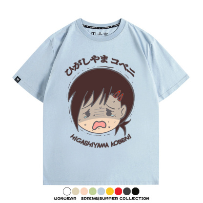 鏈鋸人東山小紅動漫周邊短袖T恤