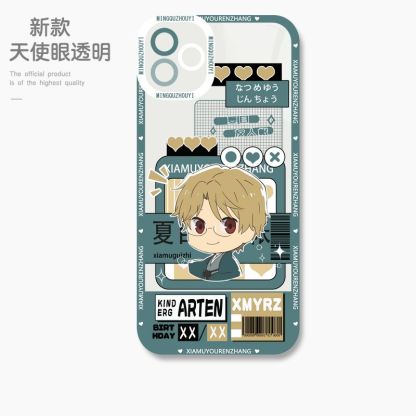 蘋果 系列夏目友人帳 天使眼透明防摔軟殼