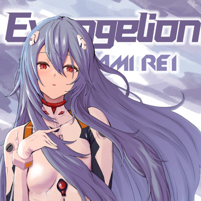 EVA新世紀福音戰士綾波麗動漫周邊短袖T恤