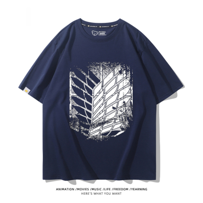 進擊的巨人 2024親子情侶男女同款 T恤