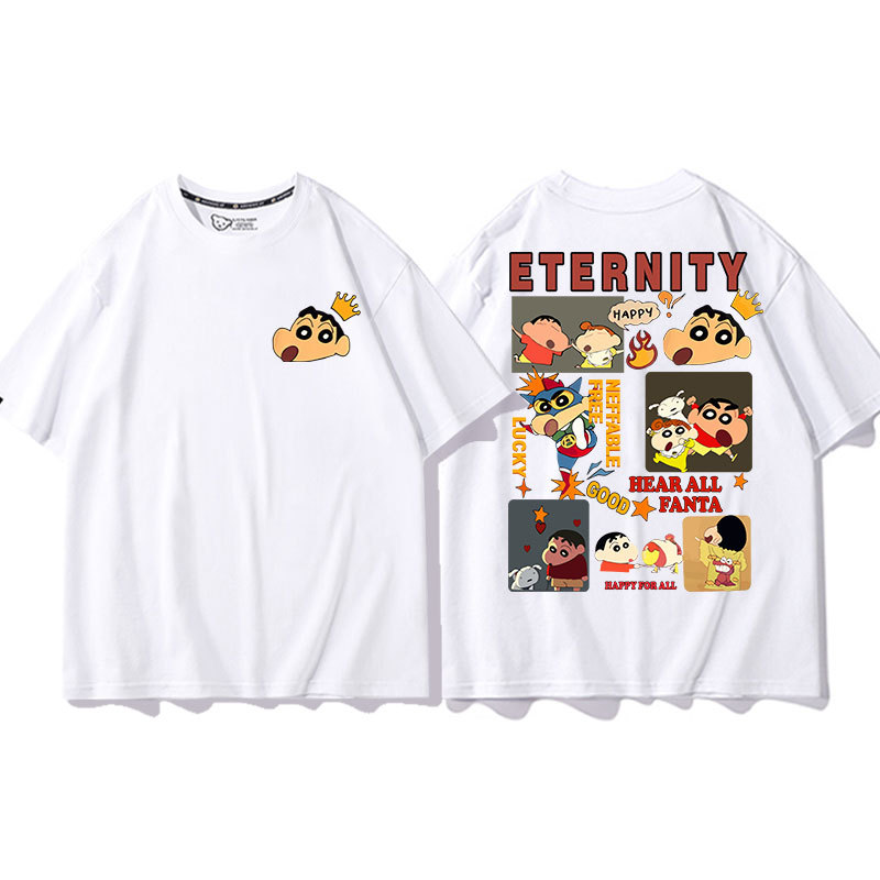 蠟筆小新 2024親子情侶男女同款 T恤