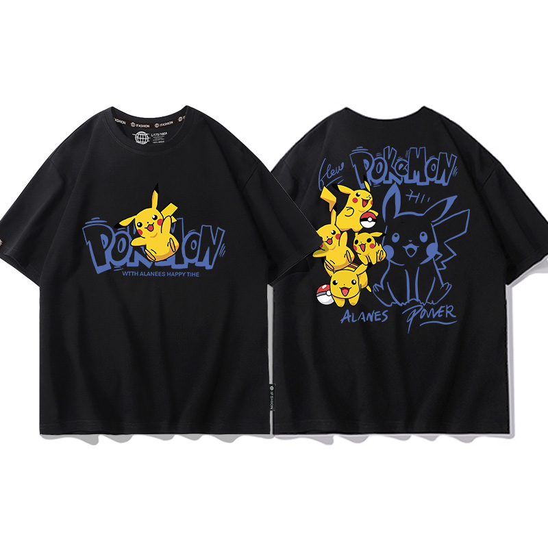 精靈寶可夢 2024親子情侶男女同款 T恤