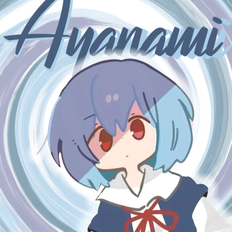 EVA福音戰士綾波麗 親子情侶裝寬鬆短袖T