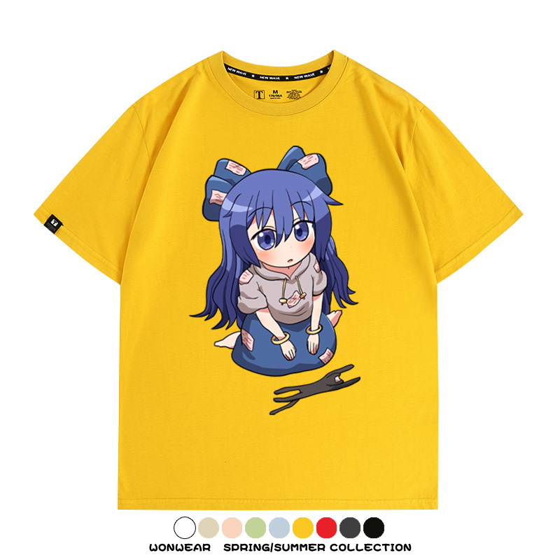 東方project憑依華 親子情侶裝寬鬆短袖T