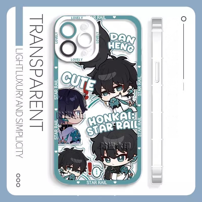 蘋果 系列崩壞星穹鐵道 天使眼透明防摔軟殼