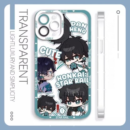 蘋果 系列崩壞星穹鐵道 天使眼透明防摔軟殼