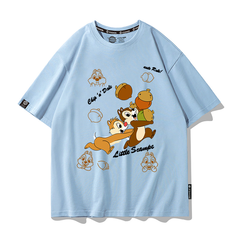 奇奇蒂蒂 2024親子情侶男女同款 T恤