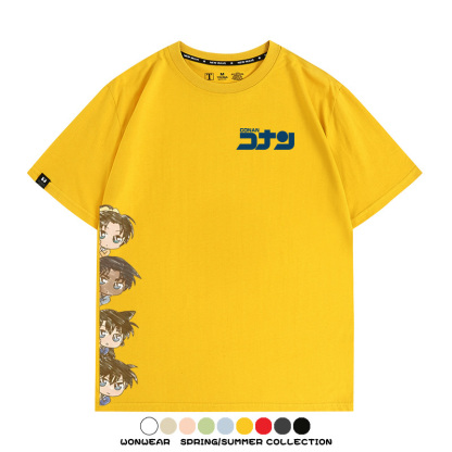 名偵探柯南聯名 親子情侶寬鬆短袖T