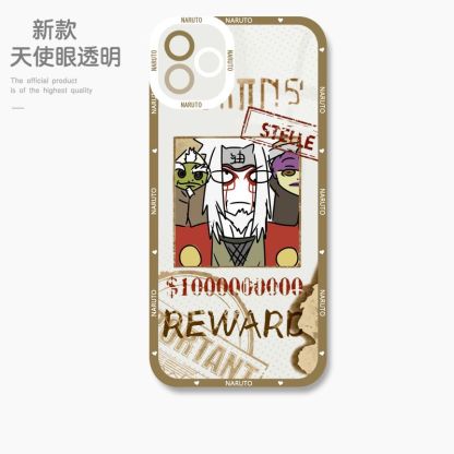 蘋果 系列火影忍者天使眼透明防摔軟殼