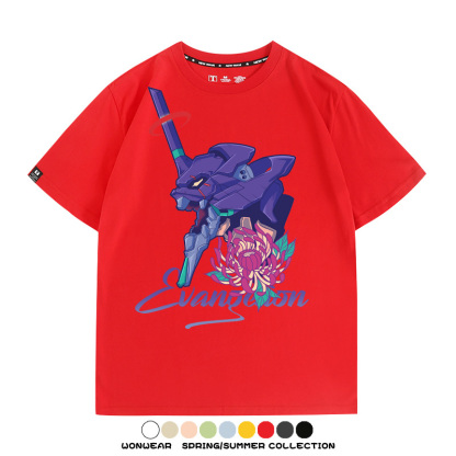 EVA初號機01聯名 親子情侶裝寬鬆短袖T