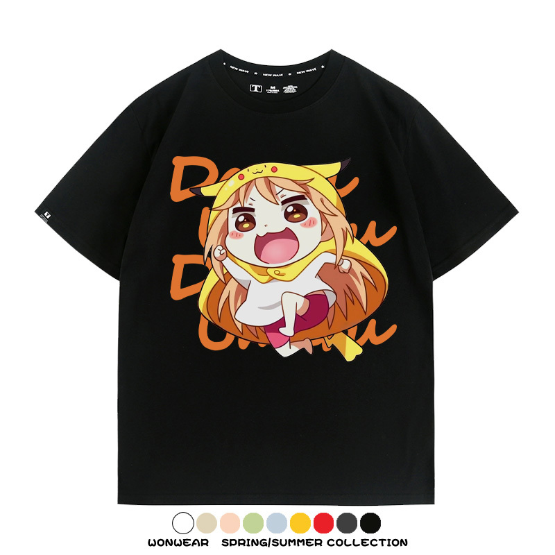 乾物妹小埋聯名寶可夢 親子情侶裝寬鬆短袖T