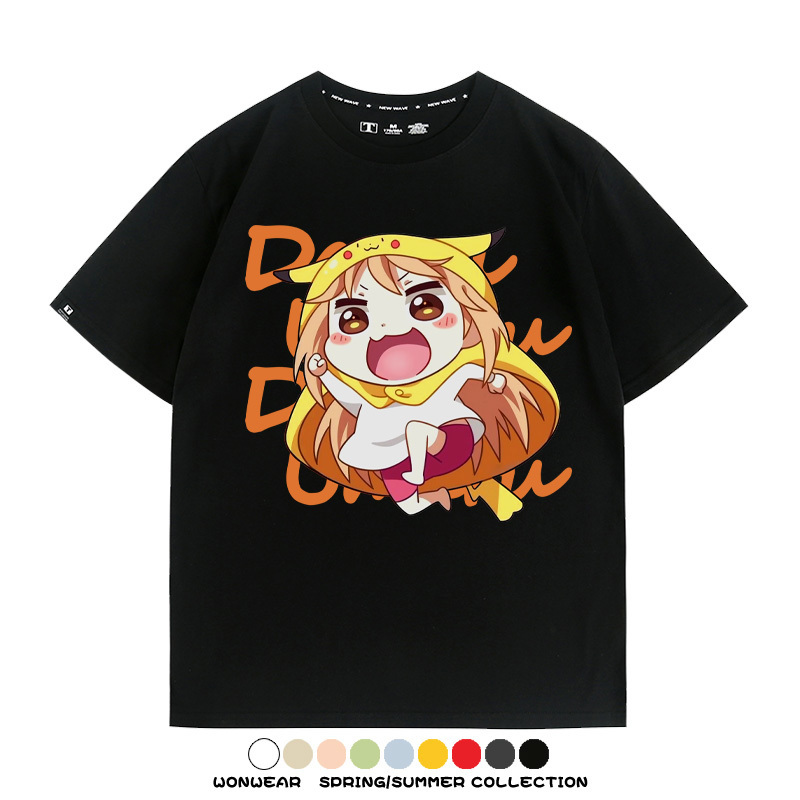 乾物妹小埋聯名寶可夢 親子情侶裝寬鬆短袖T