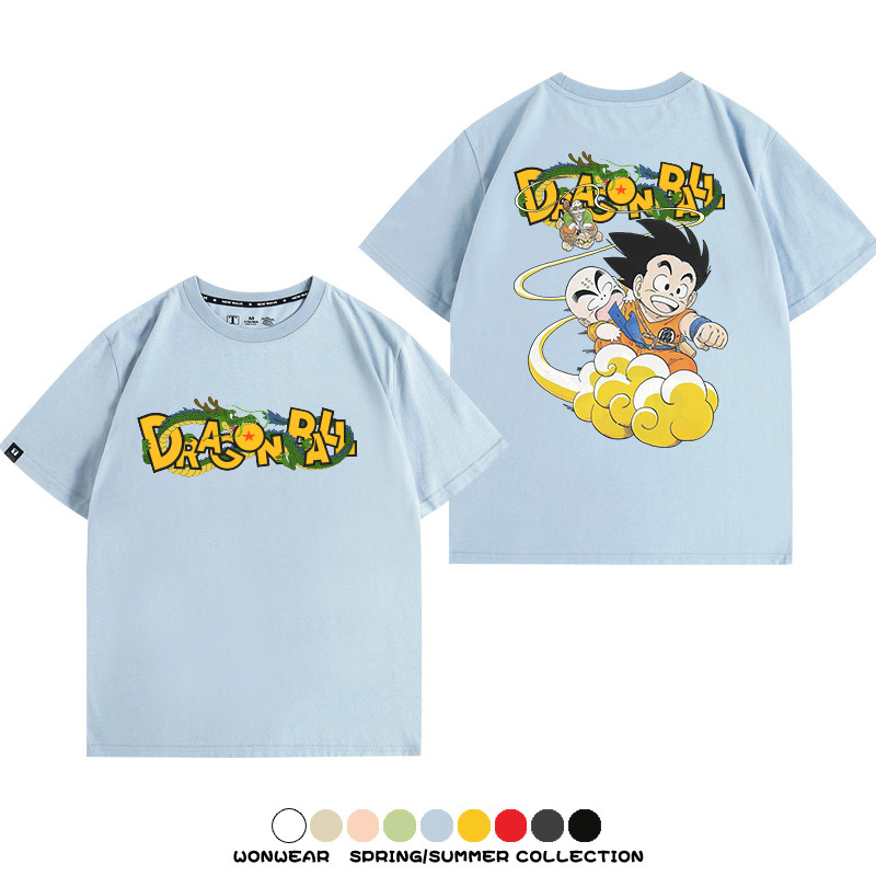 七龍珠 動漫周邊寬鬆百搭純棉短袖t-shirt