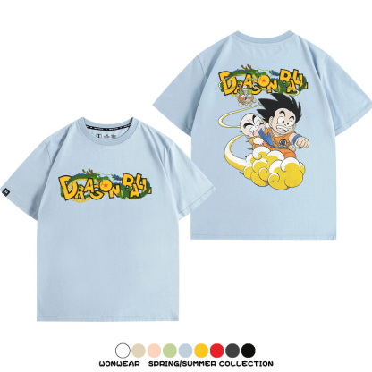 七龍珠 動漫周邊寬鬆百搭純棉短袖t-shirt