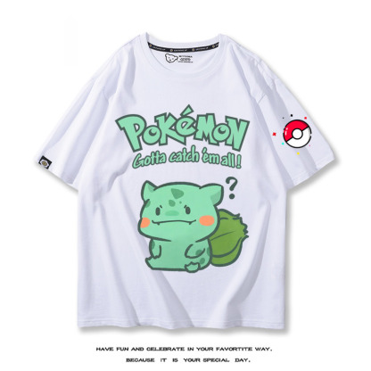 Q版精靈寶可夢 2024親子情侶男女同款 T恤