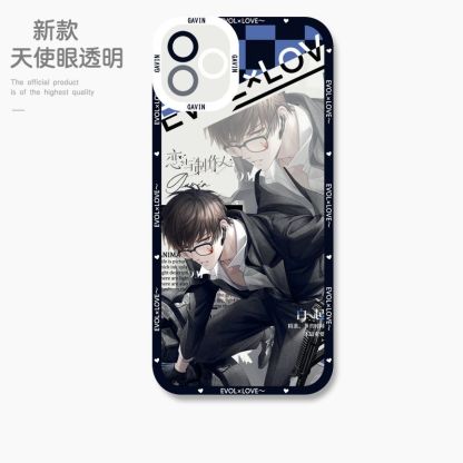 蘋果 系列鬼滅之刃天使眼透明防摔軟殼