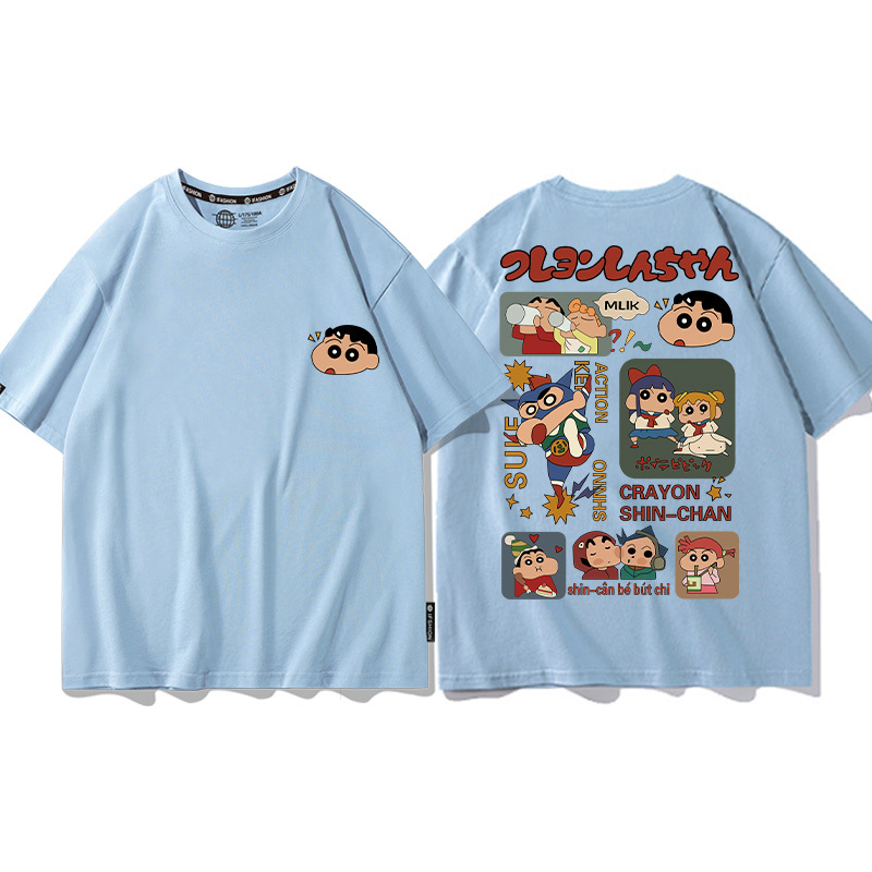 蠟筆小新 2024親子情侶男女同款 T恤