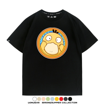 寶可夢卡通可愛頭像合集 親子情侶寬鬆短袖T