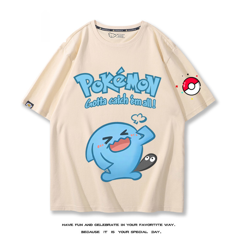 Q版精靈寶可夢 2024親子情侶男女同款 T恤