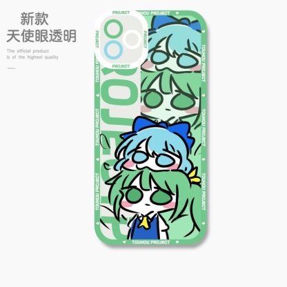 蘋果 系列Q版東方Project 天使眼透明防摔軟殼