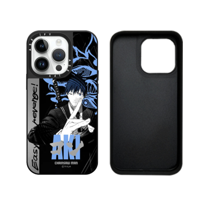 蘋果 系列鏈鋸人 亞克力鏡面保護殼