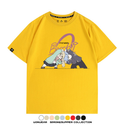 孤獨搖滾日系二次元 親子情侶裝寬鬆短袖T