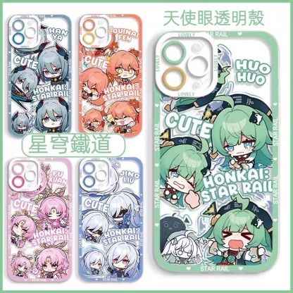 蘋果 系列崩壞星穹鐵道 天使眼透明防摔軟殼