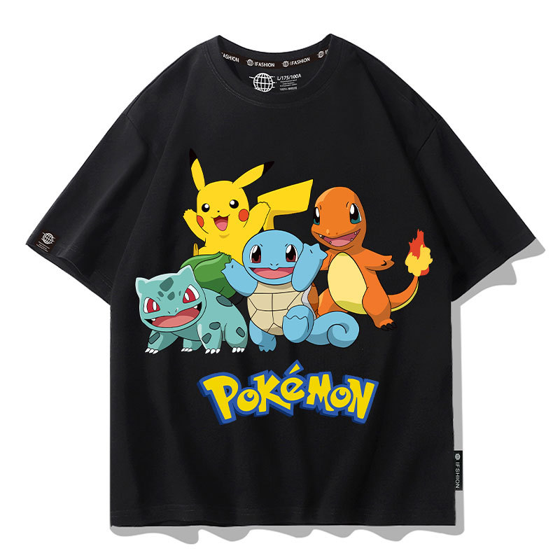 精靈寶可夢 2024親子情侶男女同款 T恤