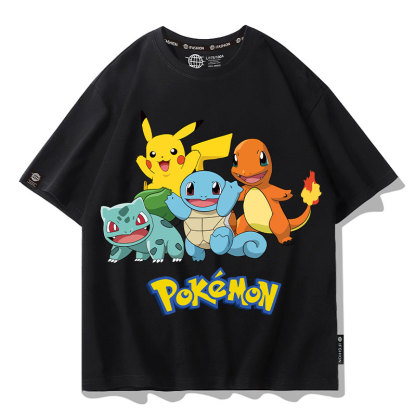 精靈寶可夢 2024親子情侶男女同款 T恤