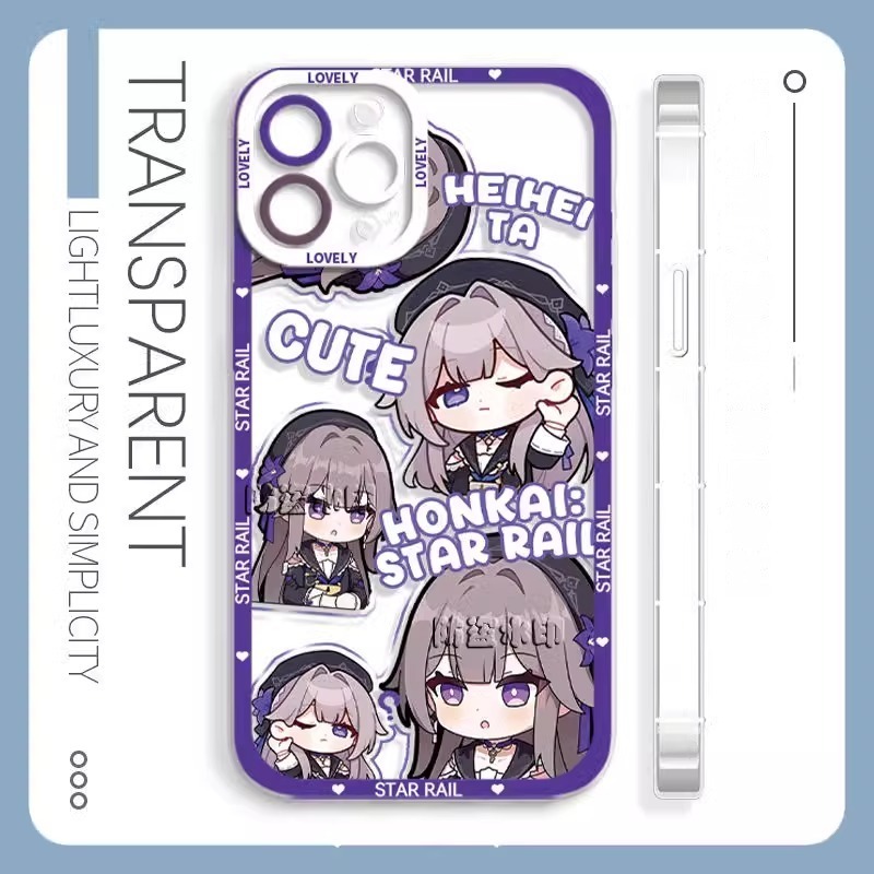 蘋果 系列崩壞星穹鐵道 天使眼透明防摔軟殼