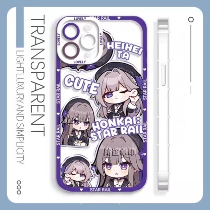 蘋果 系列崩壞星穹鐵道 天使眼透明防摔軟殼