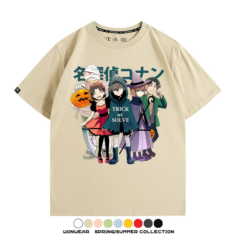 名偵探柯南動漫周邊短袖T恤