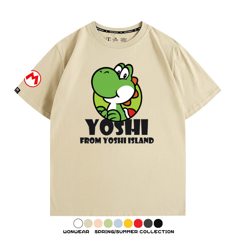 超級瑪利歐兄弟聯名 親子情侶寬鬆短袖T