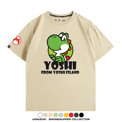 超級瑪利歐兄弟聯名 親子情侶寬鬆短袖T