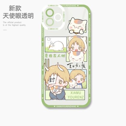 蘋果 系列夏目友人帳 天使眼透明防摔軟殼