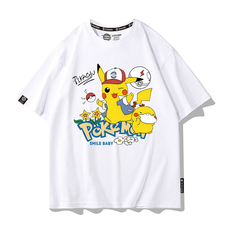 精靈寶可夢 2024親子情侶男女同款 T恤