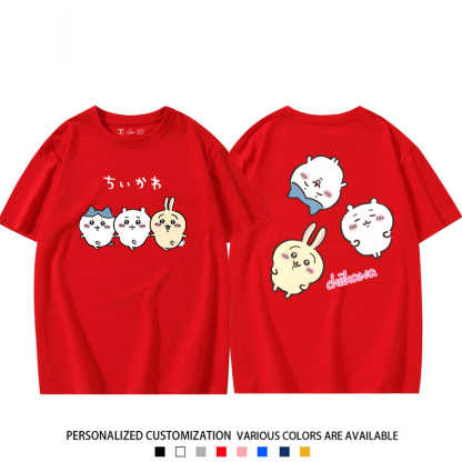 Chiikawa 2024親子情侶男女同款 T恤
