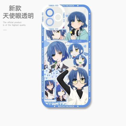 蘋果 系列孤獨搖滾天使眼透明防摔軟殼