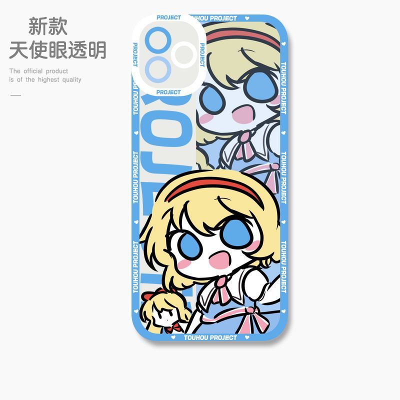 蘋果 系列Q版東方Project 天使眼透明防摔軟殼