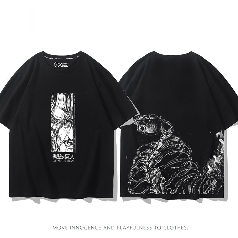 進擊的巨人 2024親子情侶男女同款 T恤