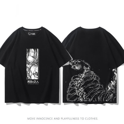 進擊的巨人 2024親子情侶男女同款 T恤