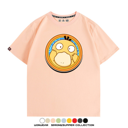 寶可夢卡通可愛頭像合集 親子情侶寬鬆短袖T