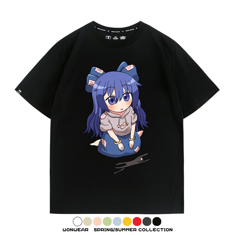 東方project憑依華 親子情侶裝寬鬆短袖T